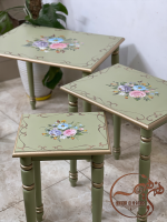 میز عسلی چوبی