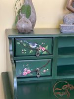 میز تحریر چوبی سبز