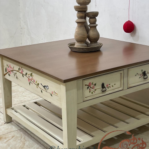 میز جلو مبلی چوبی