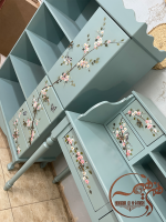 ست میز تحریر و کتابخانه