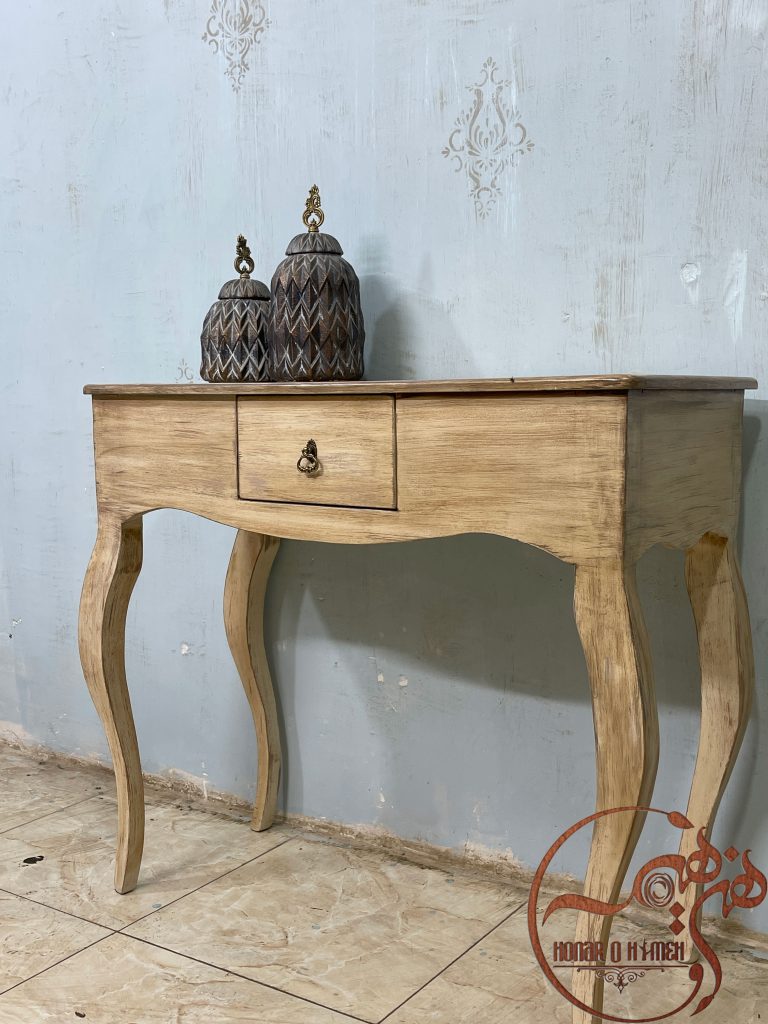 میز کنسول چوبی