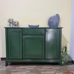 کنسول چوبی سبز