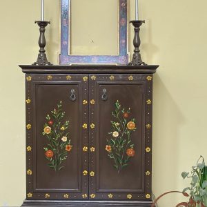 جاکفشی چوبی قهوه ای