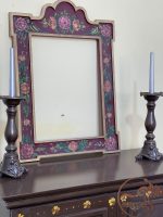 جاکفشی چوبی قهوه ای