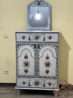 جاکفشی چوبی نقاشی شده