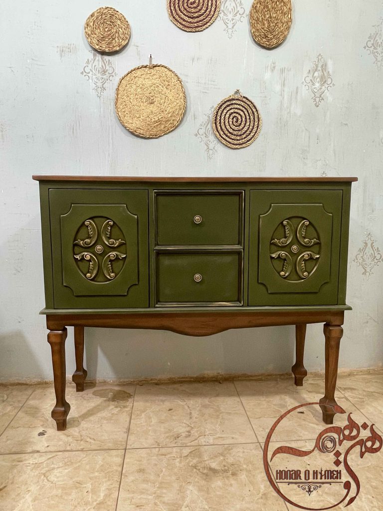 میز کنسول چوبی