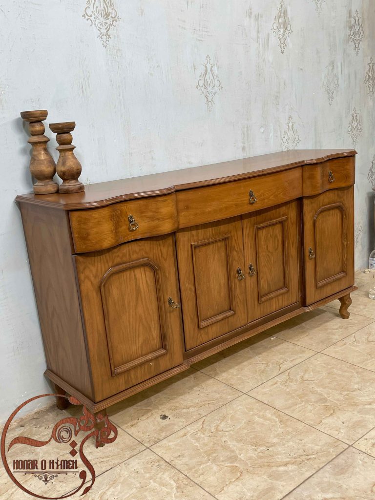 میز کنسول چوبی