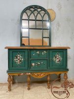 اینه و کنسول چوبی