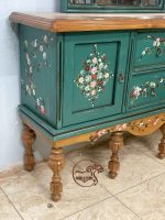 اینه و کنسول چوبی