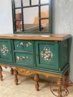 اینه و کنسول چوبی