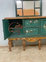 اینه و کنسول چوبی