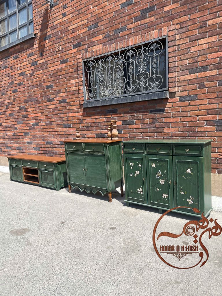 ست میز تلویزیون و کنسول شیک