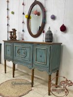 میز کنسول چوبی