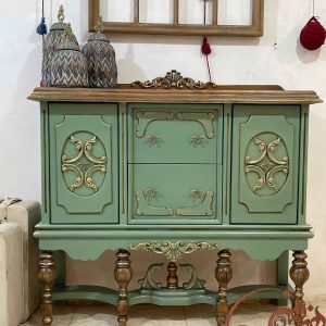 میز کنسول چوبی