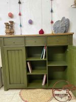 میز کنسول کتابخانه چوبی