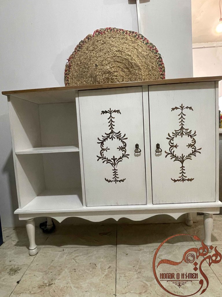 میز کنسول چوبی