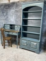 ست میز تحریر و کتابخانه