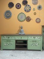 ست میز تلویزیون و کنسول ست کلاسیک