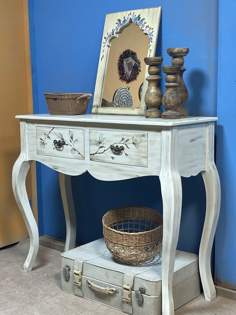 میز کنسول چوبی