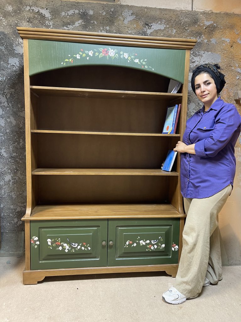 کتابخانه چوبی حانگی