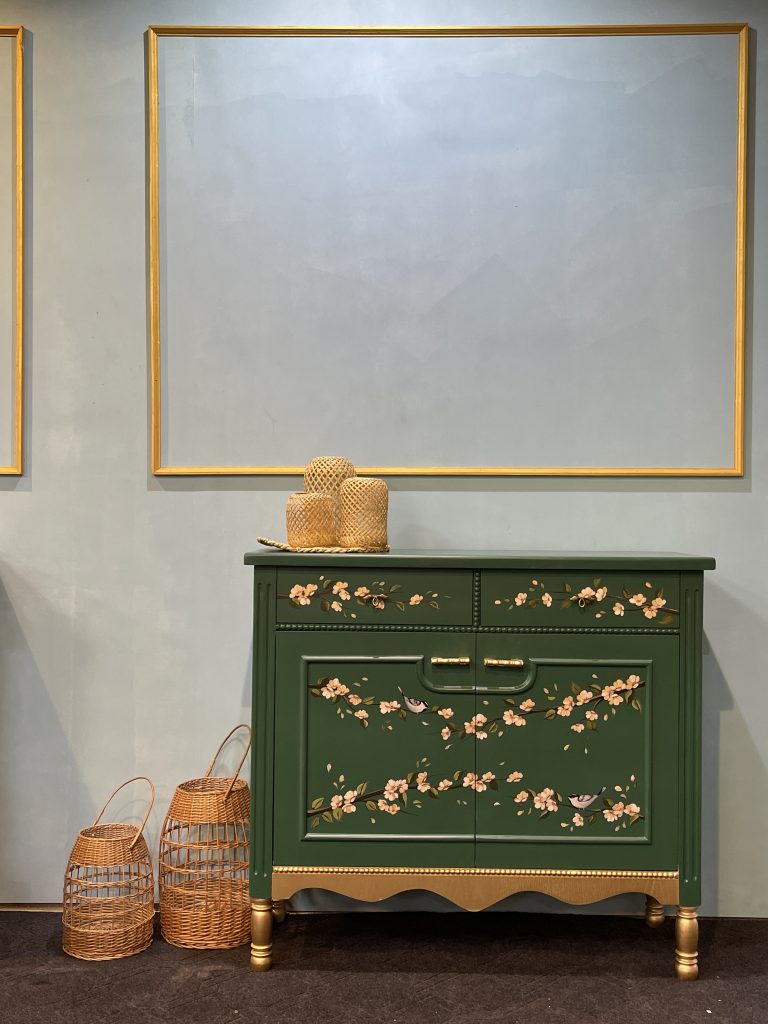 میز کنسول چوبی