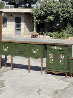 ست جاکفشی و کنسول چوبی