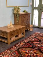 ست میز جلو مبلی و کنسول چوبی