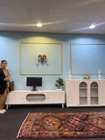 ست میز تلویزیون و کنسول کلاسیک