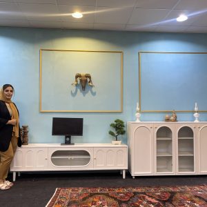 ست میز تلویزیون و کنسول کلاسیک