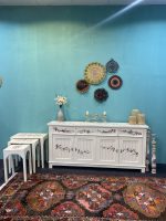 ست میز کنسول و میز جلو مبلی چوبی