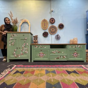ست میز تلویزیون و جاکفشی