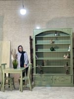 ست میز نهار خوری و کتابخانه خانگی