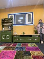 ست میز تلویزیون و کافی بار