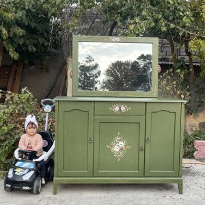 میز کنسول چوبی