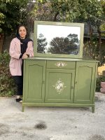 میز کنسول چوبی