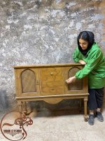 میز کنسول چوبی