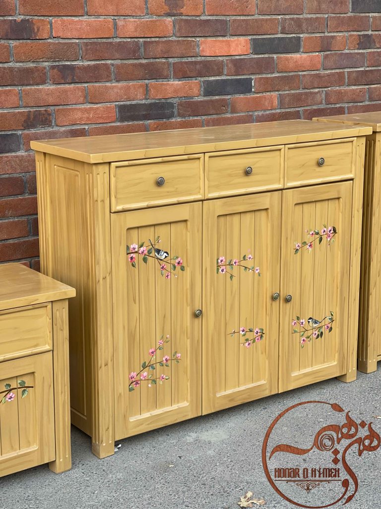 کنسول چوبی شیک