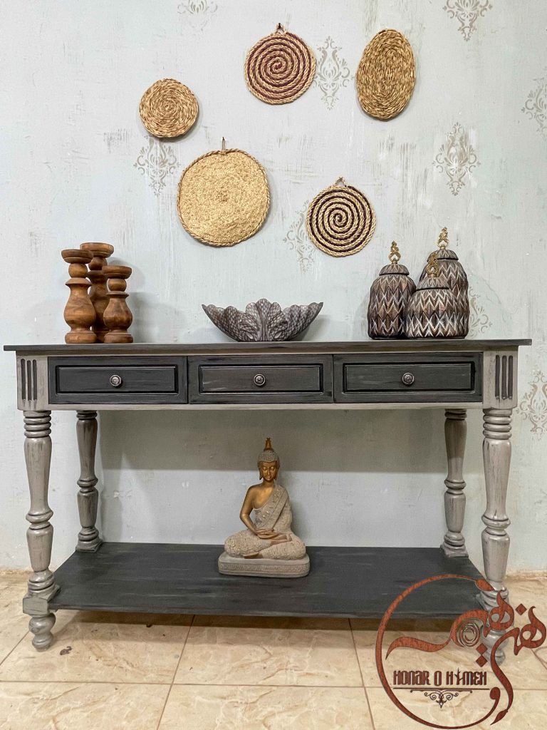 کنسول چوبی شیک