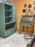 ست میز تحریر و کتابخانه