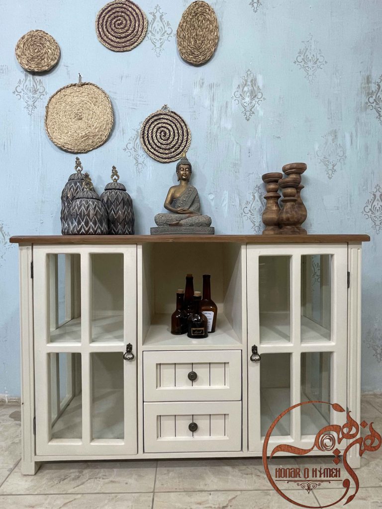 میز کنسول چوبی