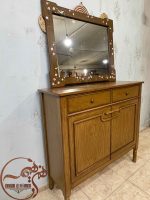 اینه کنسول چوبی