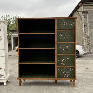 کتابخانه چوبی شیک