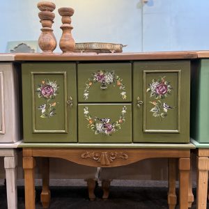 کنسول چوبی شیک کوچک