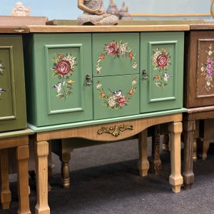 کنسول چوبی شیک کوچک