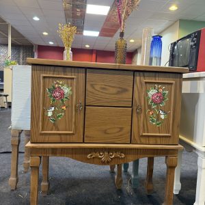 کنسول چوبی شیک کوچک