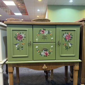 کنسول چوبی شیک کوچک