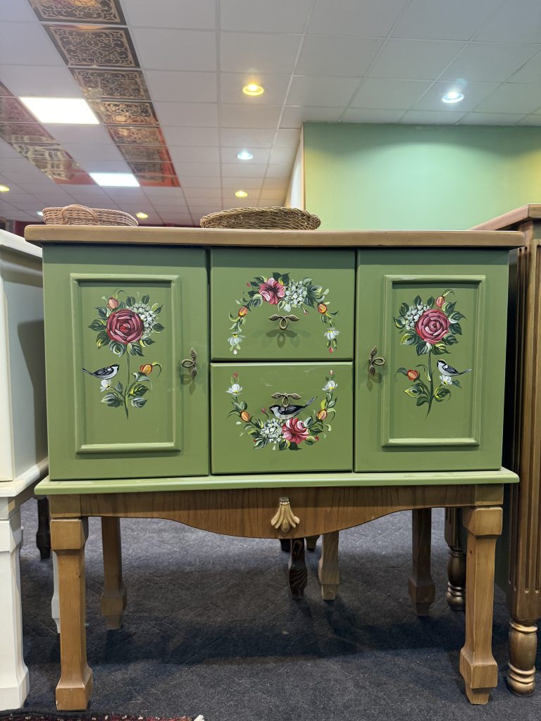 کنسول چوبی شیک کوچک