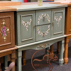 کنسول چوبی شیک کوچک