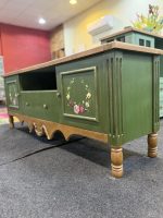 میز تلویزیون چوبی زیبا